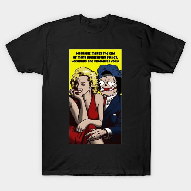 humor valentine T-Shirt by antonimus
